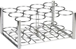 Drive Medical Chrome Oxygen Rack Holds 12 M6 Cylinders. Fixed Price $80.00.