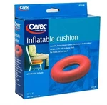 Carex Inflatable Ring Cushion Donut Shaped Sciatica & Coccyx Relief 15"X3" New. Fixed Price $9.95.