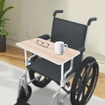 Adults Wheelchair Half Lap Tray Nursing Patient Table Removable. Fixed Price $43.96.