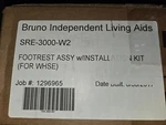 Bruno Independent Living Aids SRE-3000-W2 Stairlift Footrest Assembly W/ Install. Fixed Price $59.99.