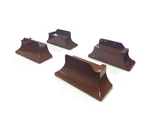 Stander Risers: 4-6" Lift, Non-slip, Brown, For Wooden Base Recliners. Fixed Price $59.69.