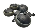 Quantum Jazzy 600 Xl Front Rear Combo Caster Wheels 6" & 5 Tires Wheelchair. Fixed Price $75.00.