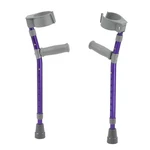 Inspired By Drive Pediatric Forearm Crutches, Wizard Purple, Large. Fixed Price $130.49.