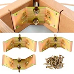 Table Leg Corner Bracket Set Of 4 Includes Screws Provide Strong Support F.... Fixed Price $21.73.
