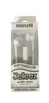 Maxell 199728 Jelleez Soft Comfort Fit Noise Isolating Ear Buds With Mic, White. Fixed Price $9.93.