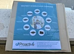 Proactive Protekt / Gel Seat Cushion For Wheelchairs 74002 18"X16"X3". Fixed Price $20.00.