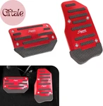 2 Pcs Car Brake + Throttle Foot Pedals Kit, No Drilling Required Alloy Sports De. Fixed Price $23.84.