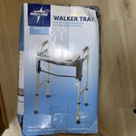 Medline Guardian Walker Flip Tray Gray 1 Count. Fixed Price $28.00.