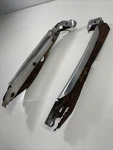 1942-48 Chevrolet Fleetmaster Convertible Interior Folding Top Well Moldings L4. Fixed Price $1200.00.
