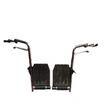 Pair Invacare Wheelchair Hemi Footrest Composite Footplates T93HE 37918. Fixed Price $25.99.