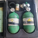 Mada Medical Portable Oxygen Kit Dual Cylinder Regulator Case. Fixed Price $90.00.