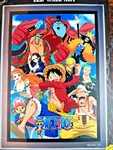 One Piece Anime Led Collectable Wall Art 8X11IN Otaku Lamps Back Light. Fixed Price $38.95.