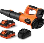 Leaf Blower, 21V Cordless Electric With 2.0AH Batteries And Hour Fast. Fixed Price $55.79.