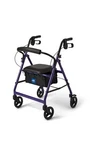 Medline Superlight Folding Aluminum Mobility Rollator Walker PURPLE250LBCAPACITY. Fixed Price $75.00.