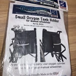 Great Stuff Small Oxygen Tank Holder For Manual Wheelchair Made In Usa Diestco. Fixed Price $29.99.
