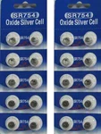20 Pk SR48 SR754SW 309 LR754 LR48 AG5 193 V393 Silver Oxide Battery. Fixed Price $18.25.