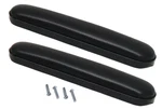 Heavy Duty Desk Length (10-1/4") Wheelchair Arm Pads, Black (pair), Universal: F. Fixed Price $25.52.