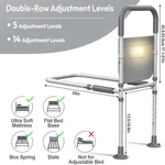 Bed Assist Bar With Storage Pocket, Height Adjustable Rail For Elderly Adul. Fixed Price $36.99.