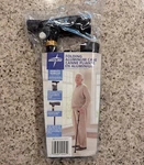 Medline Folding Aluminum Cane W/ Adjustable Height Supports 250 Lbs. Black. Fixed Price $18.14.