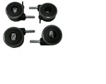 Invacare Bed Caster Package; W/brake And W/out Brake, 1123550. Fixed Price $30.74.