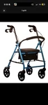 Medline Guardian Basic Steel Rollator Walker W/ Wheels Light Blue MDS86840EB. Fixed Price $74.99.