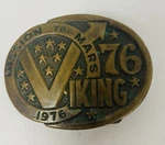 Solid Bronze Mission To Mars 1976 Viking Art Newcomb Belt Buckle Vintage. Fixed Price $124.95.