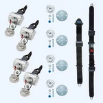 4 Qrt Max Retractor Snc Fitting; Manual Lap & Shoulder Belt Q8300ASC. Fixed Price $861.00.