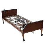 Drive Medical 15030BV-HR Delta Ultra Light Semi Electric Bed Half Rails,brown. Fixed Price $853.46.