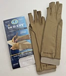Isotoner Gloves Arthritis Pain Compression Therapeutic Small Women Camel Color. Fixed Price $8.87.