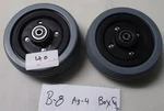 Pride Mobility Part NUMBER:WHLASMB1745 Description: Wheel,assy,caster,flat Free,. Fixed Price $65.00.