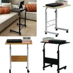 Rolling Laptop Desk Tabletop Food Tray Hospital Pc Stand. Fixed Price $32.90.