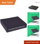 Foam Cushion Extra Thick Support Pain Relief Office Wheelchair Car 18X16X4. Fixed Price $58.99.