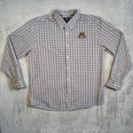 Cutter & Buck University Of Minnesota Button Down Shirt Mens Xl Maroon Check. Fixed Price $20.00.