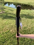 Heartfelt History Classic Wooden Walking Stick (WS-348). Fixed Price $17.95.