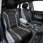 Futuristic Seat Cushions Gray Black Car Auto Suv. Fixed Price $69.99.