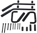 16PCS Front Rear Grab Handles Kit Bars Compatible For Black. Fixed Price $63.99.