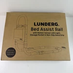 Lunderg Bed Assist Rail For Seniors W Motion-activated Light & Storage Pocket. Fixed Price $34.87.