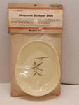 Vtg. Retro Maddak Melamine Scooper Bowl Plate Dish To Aid Independent Living. Fixed Price $14.99.