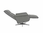 Fjords Finn Swing Relaxer Power Electric Recliner Chair Med Gray Sl 227 Leather. Fixed Price $2495.00.