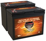 Qty Invacare Comp Wheelchair Vmax MB96 Agm Hi Cap 120AH Batteries Tdx Sp. Fixed Price $329.93.