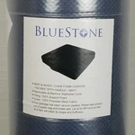 Bluestone Seat Cushion 4'' Thick Foam Pad With Handle 16X18X4" Navy Washable Cov. Fixed Price $20.00.