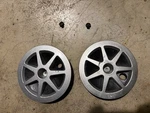 Jazzy Select Pride Wheel Hubcaps With Hardware. Fixed Price $19.99.