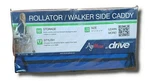Drive Medical Age Wise Walker Rollator Side Caddy, Blue. Fixed Price $14.99.