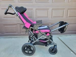 Leggero Reach 16 Folding Stroller Recline Transit Special Needs Wheelchair Pink. Fixed Price $1950.00.