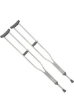 (case Of 8 - Pair) Cardinal Health Push Button Axillary Crutch Adjustable, Adult. Fixed Price $115.99.