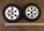 Two (2) Primo Wheels Tires 9X3 P-126 Solid Foam Filled Jazzy Wheelchair ES-1. Fixed Price $50.00.