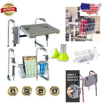 Complete Walker Set: Glides, Basket, Dmi Tray - Enhanced Mobility, Easy Assembly. Fixed Price $107.99.