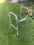 Invacare Adjustable Folding Walker, Model 6291-5F, Dual/locking Paddle Release. Fixed Price $25.00.