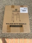 Brand New Box Medical King Walker With Wheels #7063. Fixed Price $35.00.