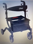 Drive Medical Nitro Aluminum Adjustable European Style Rollator Walker 300LB. Fixed Price $149.99.